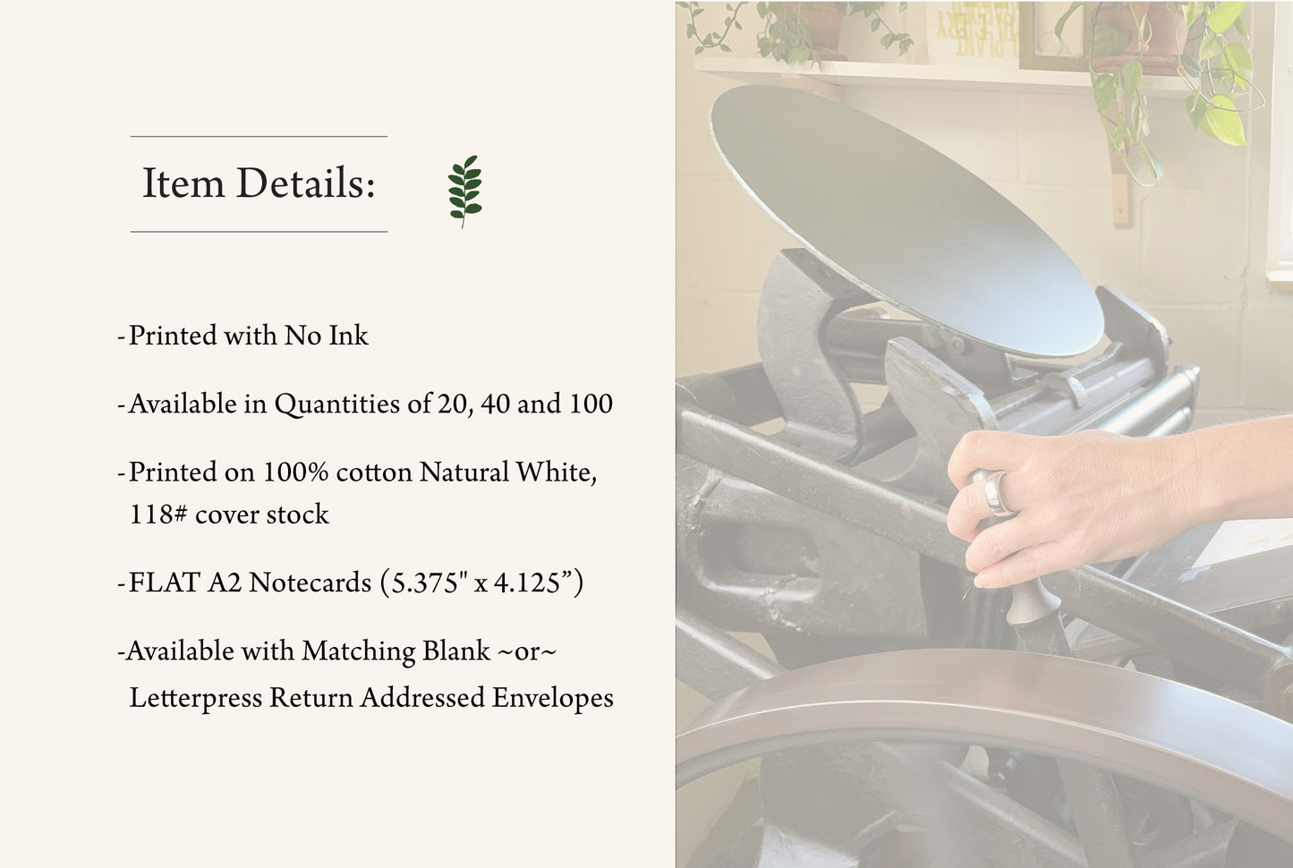 Minimalist - Blind Embossed