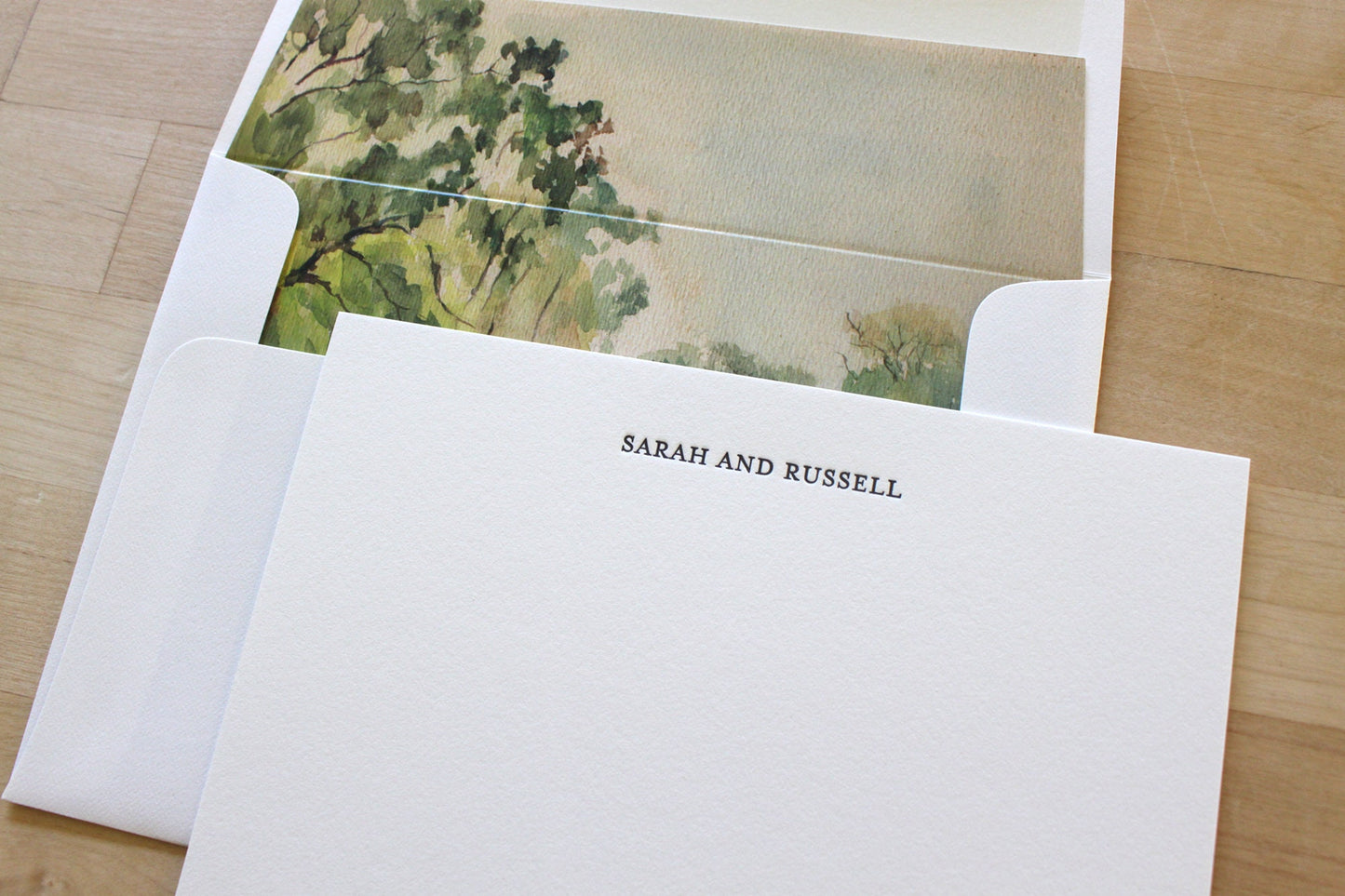 Countryside Landscape Wedding Stationery