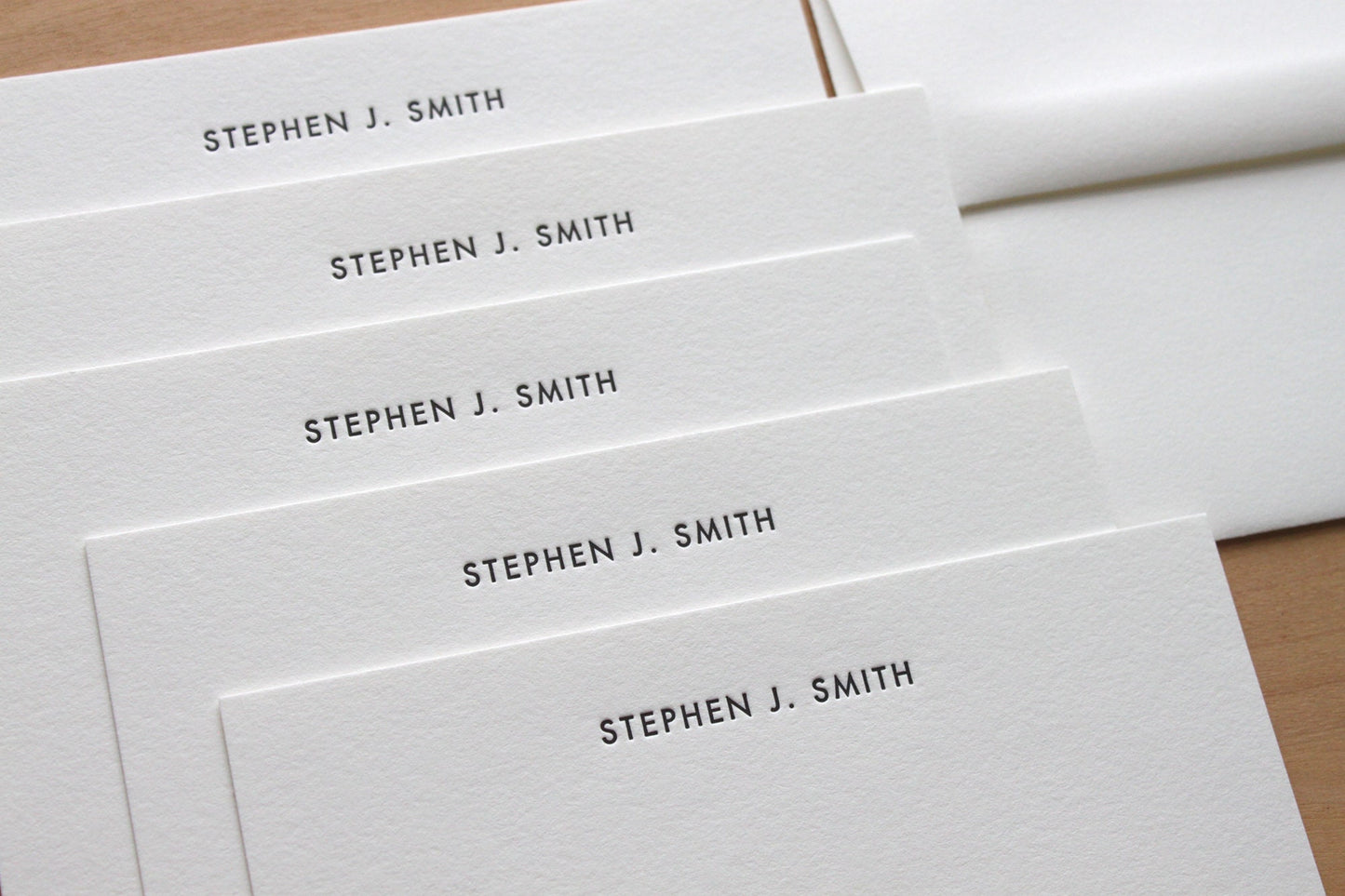 letterpress stationery